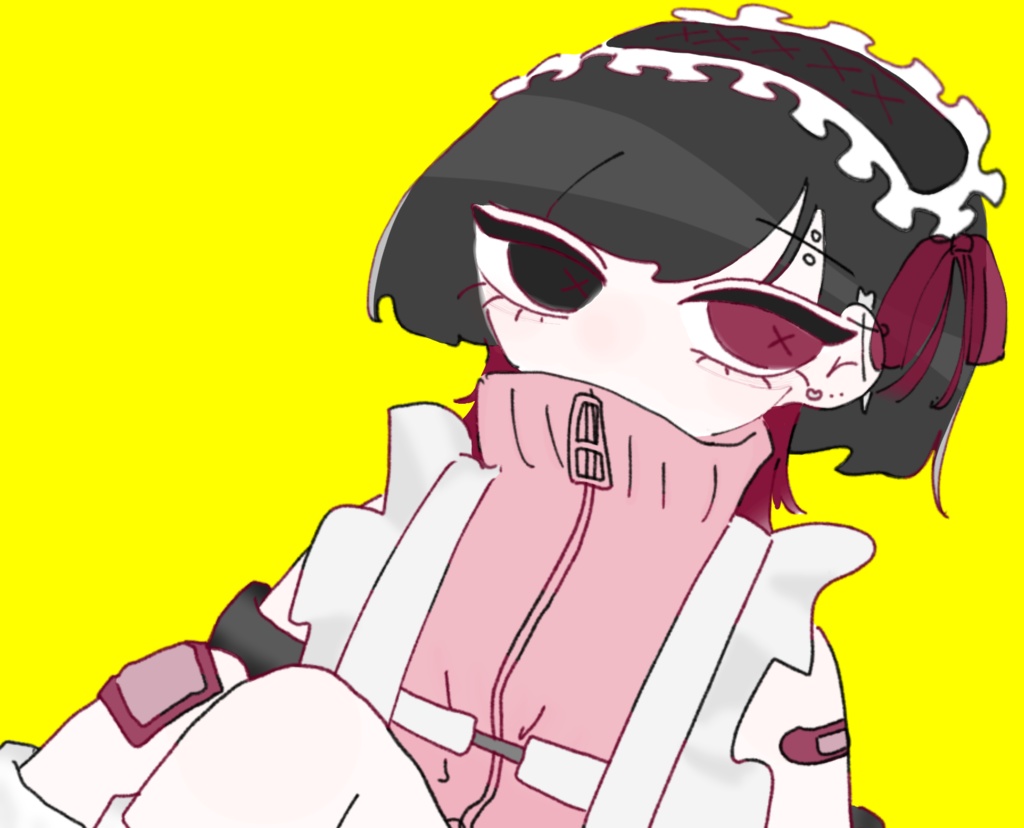 ジャージメイド風みろくちゃんアクキー