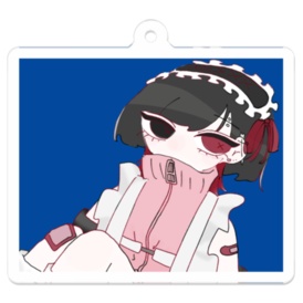 ジャージメイド風みろくちゃんアクキー