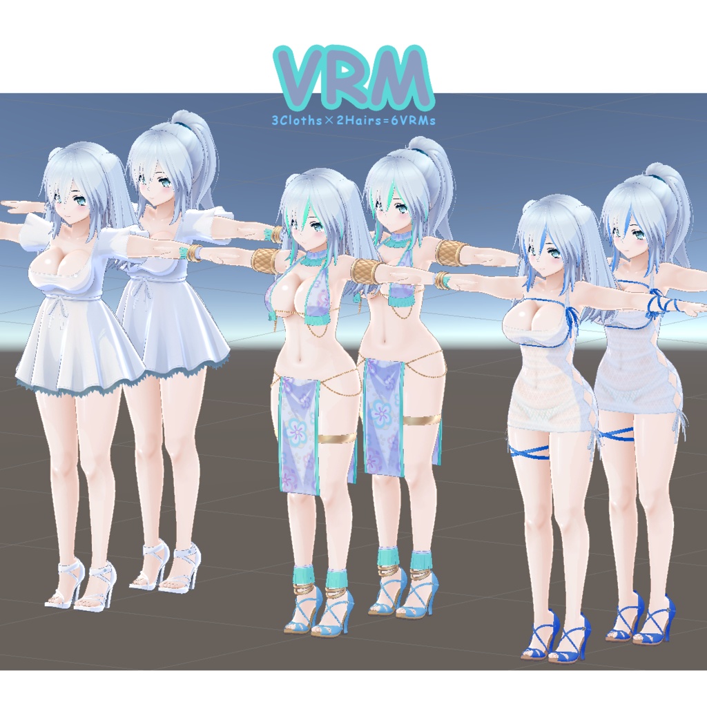 [VRM]MominokiMomi×3 - a keiichiisozaki BOOTH store - 2/2