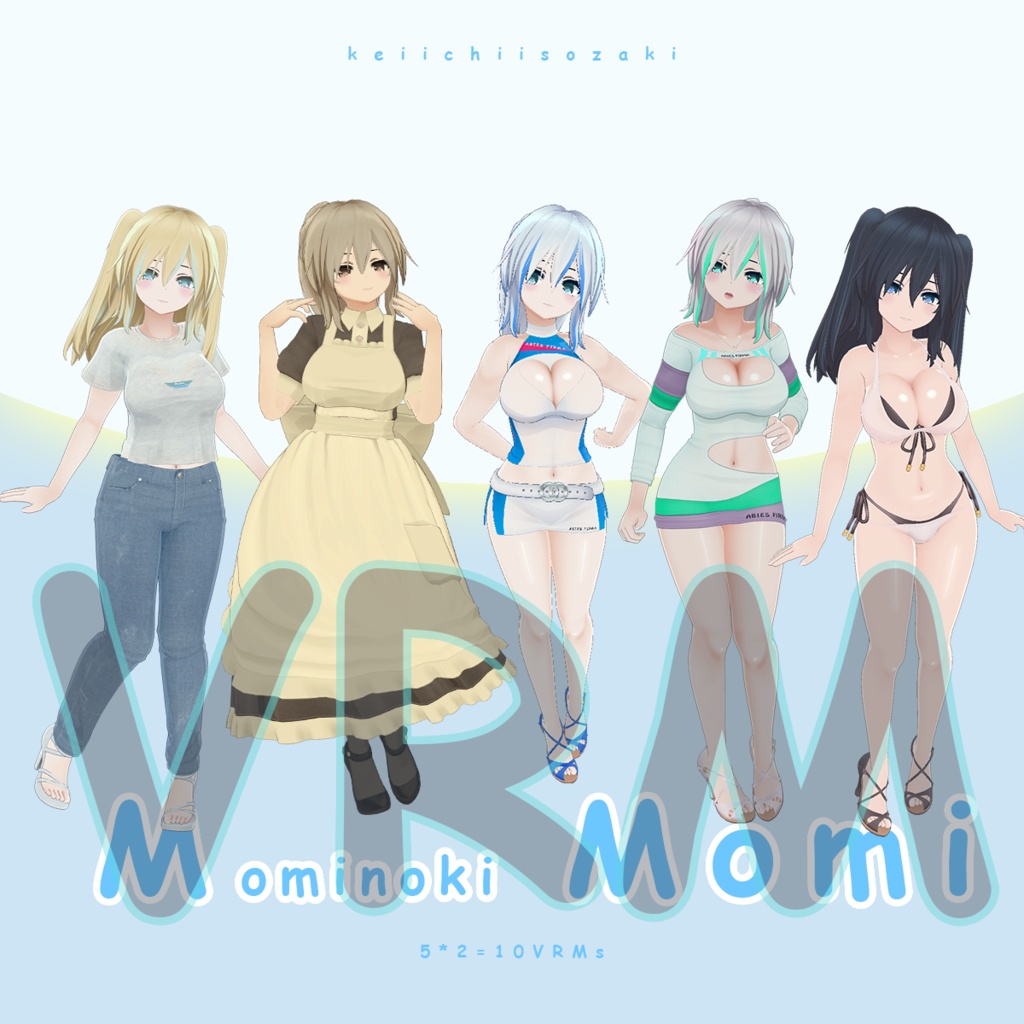 [VRM]MominokiMomi×5