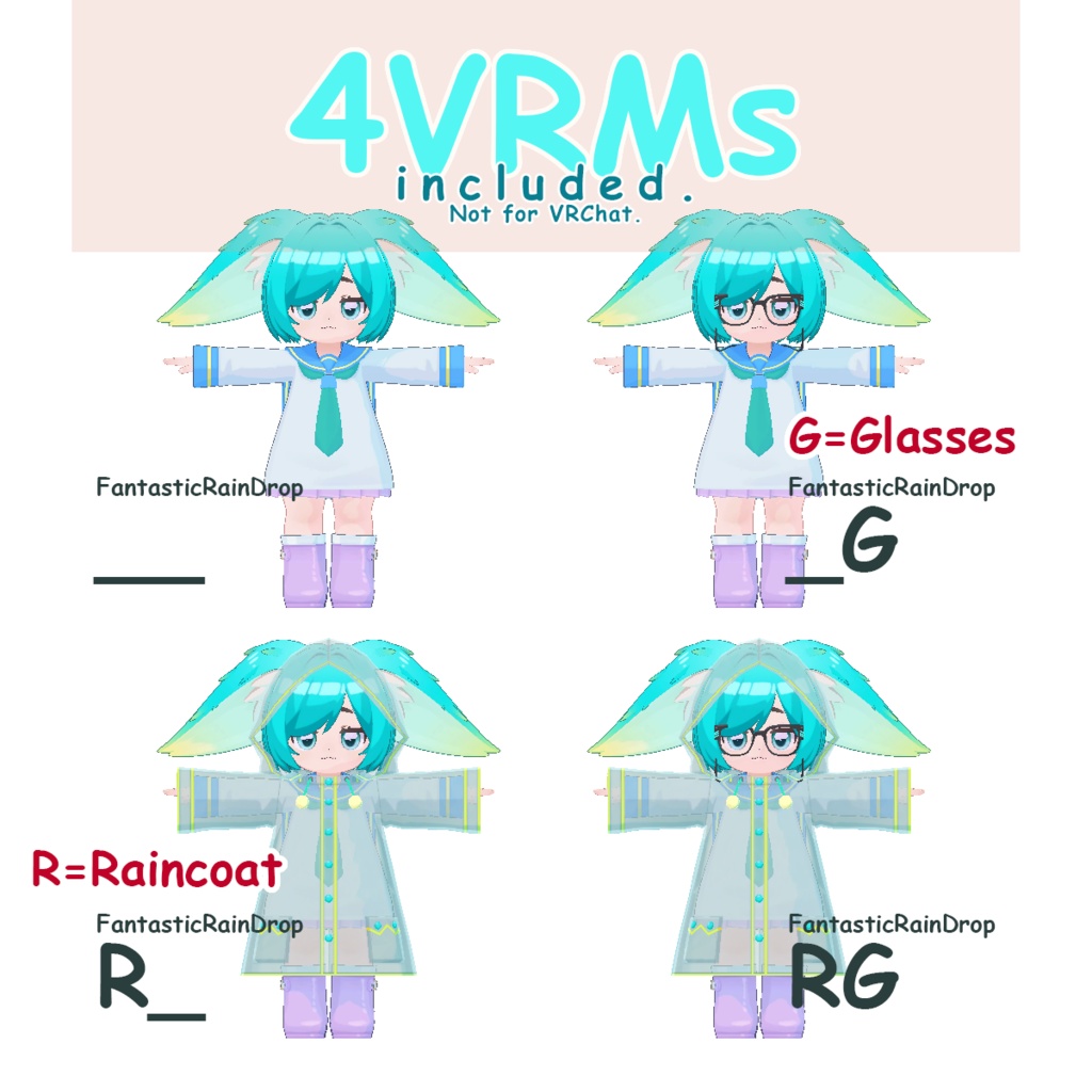 FantasticRainDrop (+VRM)