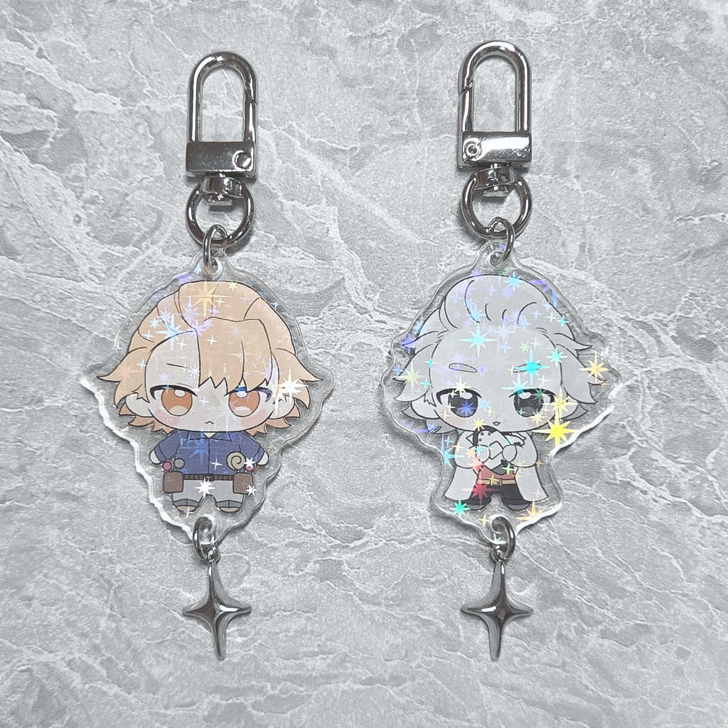 スタゼノ アクリルキーホルダー 2点セット