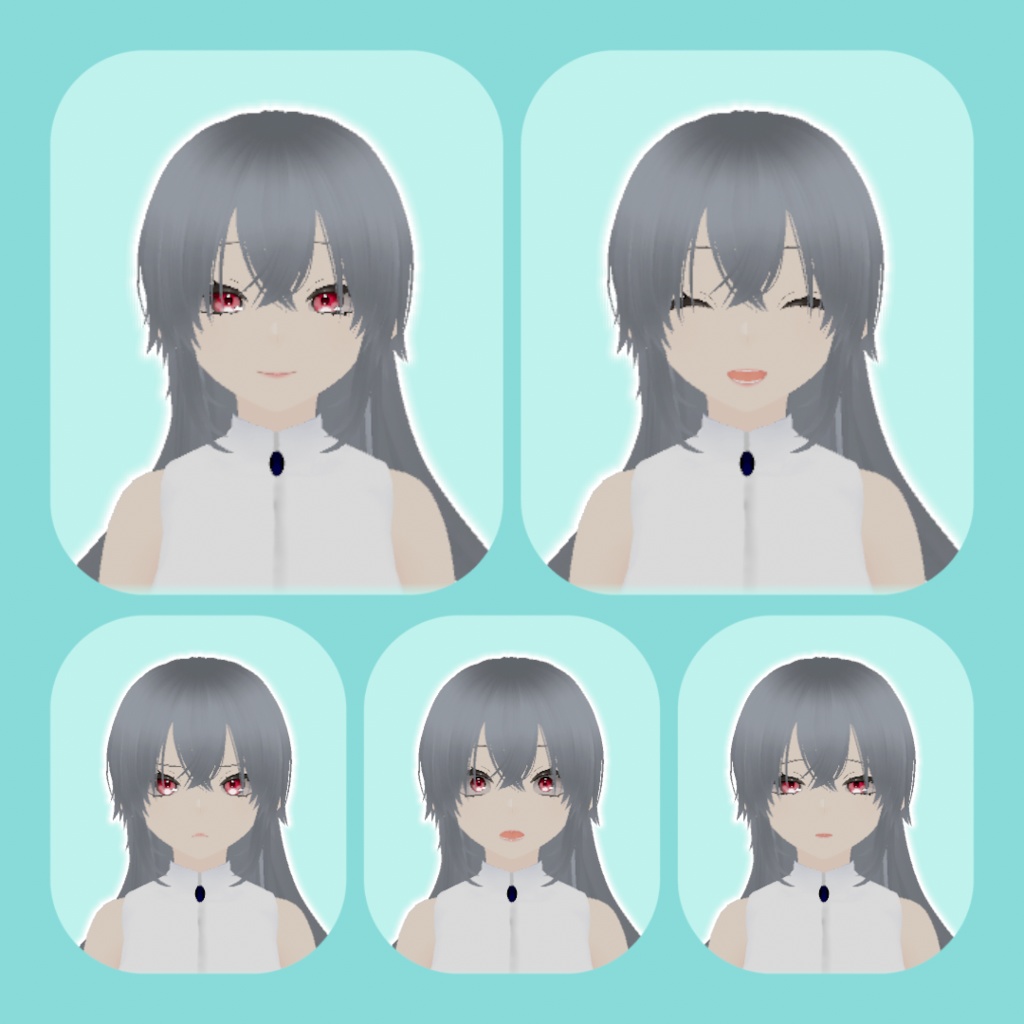 VRChat想定無料アバター「リューゼ」 - miyomiyo - 3/3