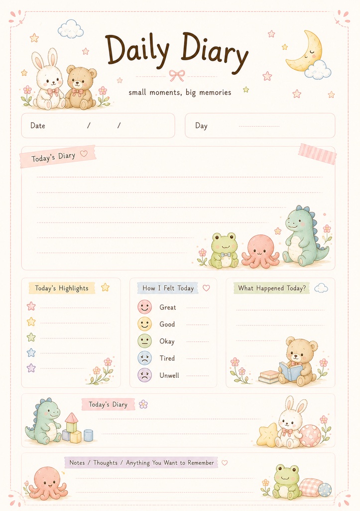 Baby Memory Daily Diary |妊娠・出産・育児の思い出を残すデジタル日記