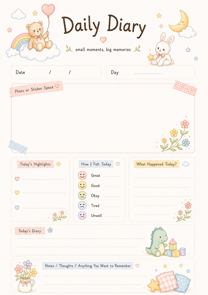 Baby Memory Daily Diary |妊娠・出産・育児の思い出を残すデジタル日記