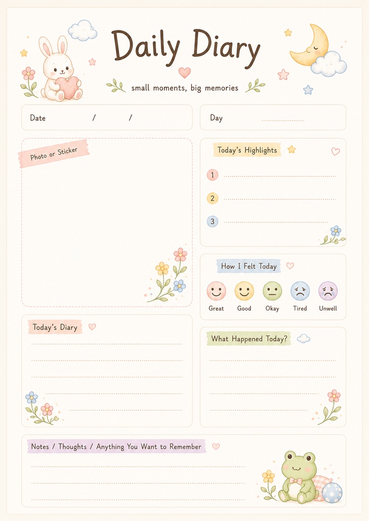 Baby Memory Daily Diary |妊娠・出産・育児の思い出を残すデジタル日記