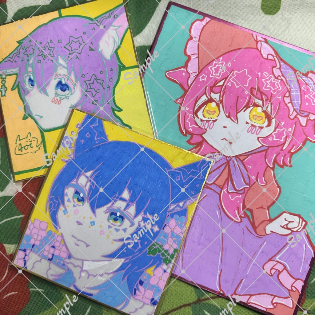 【数量限定】直筆色紙（アナログ/フルカラー）