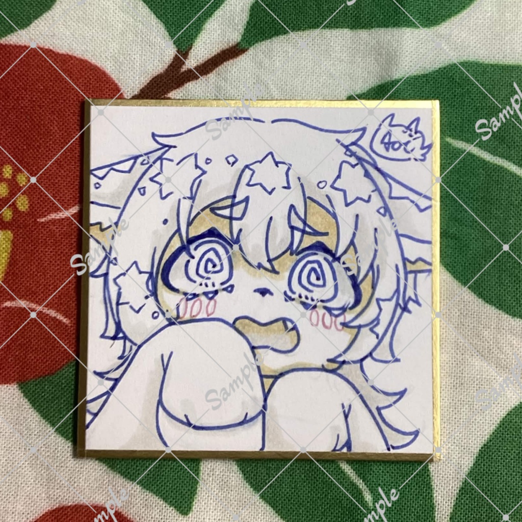 【数量限定】コピック直筆色紙(アナログ/フルカラー)