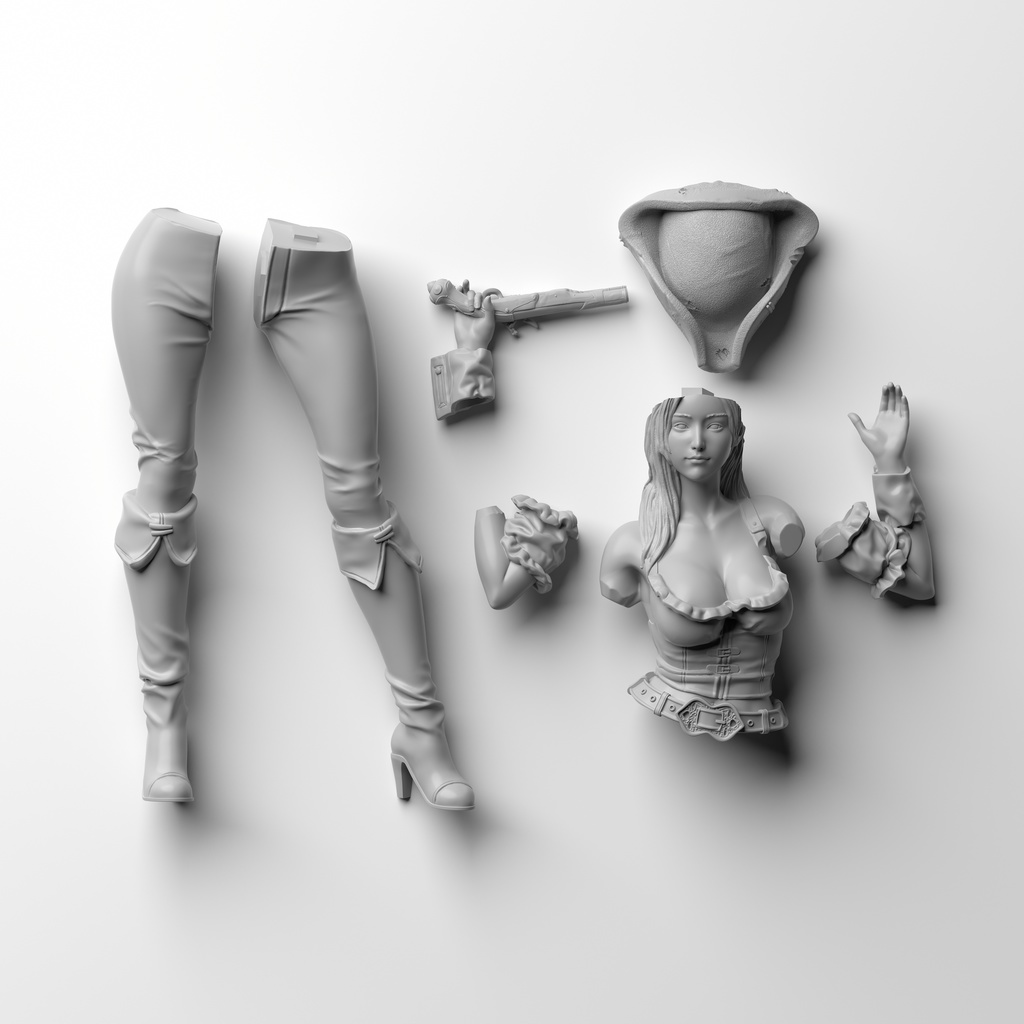 OC-M0131 (1/8 海の女王 kit)