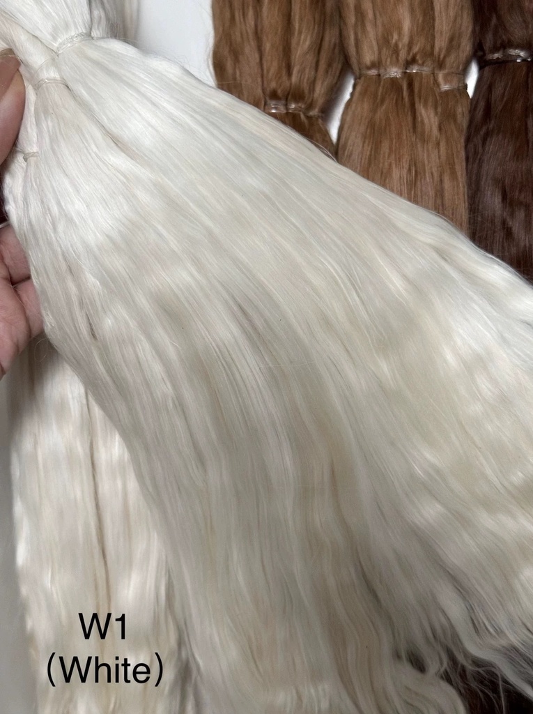 純天然アルパカ毛、超柔軟、1/24以上のGK植毛用