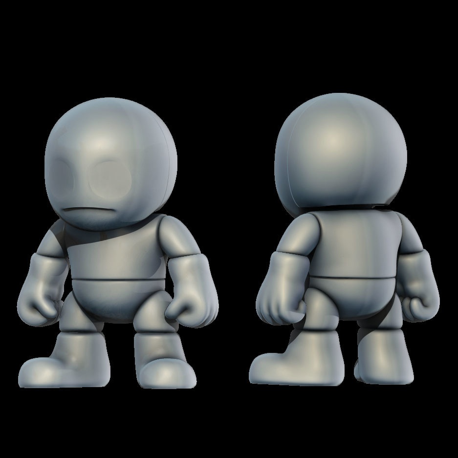Zbrush版 Chot_Fu （8bitStyle：A）