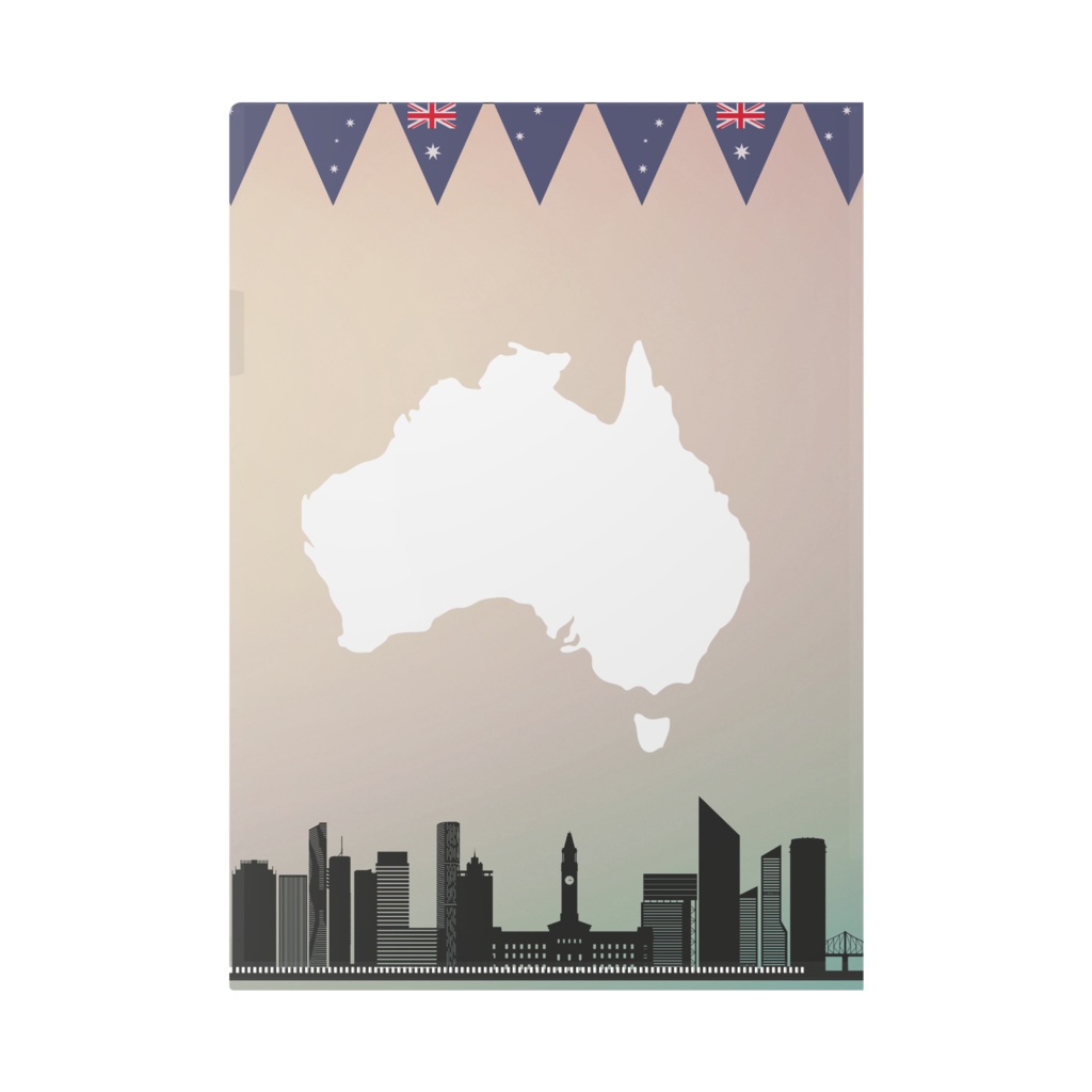オーストラリア_クリアファイル