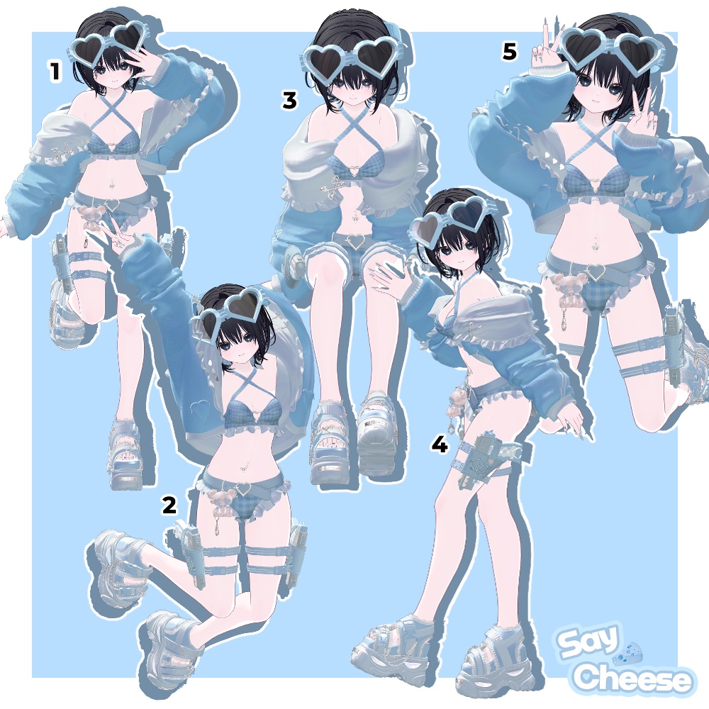 [無料版 あり] SAY POSE PACK 1