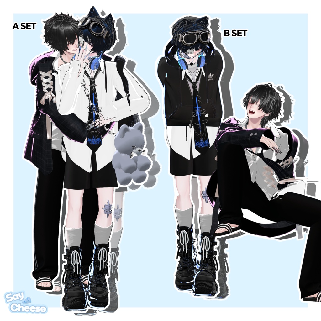 CHEESE PAIR POSE PACK 1
