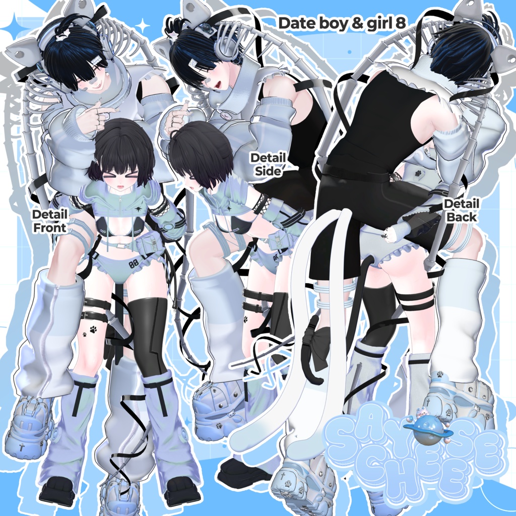 SAYCHEESE COUPLE POSE + SOLO POSE PACK