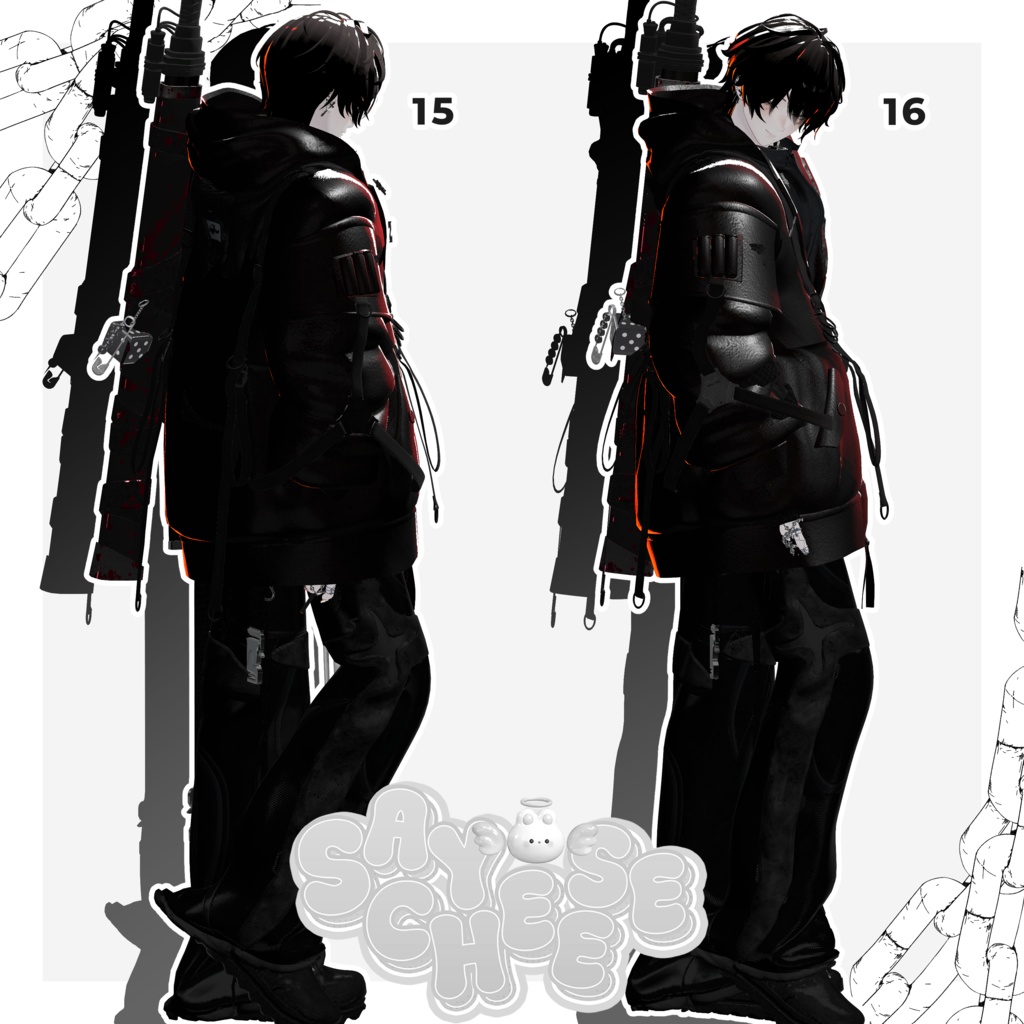 SAYCHEESE POSE PACK 2 (30種)