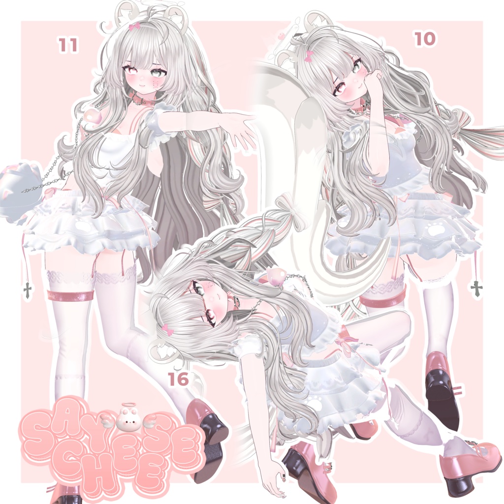 SAYCHEESE POSE PACK 2 (30種)