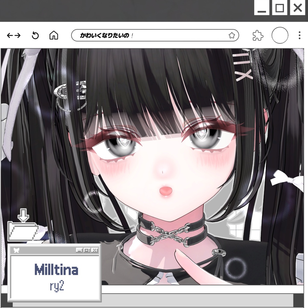 ˖ ࣪⊹❤︎ CHO!KAWAIPI? MAKEUP&EYESTEXTURE SET ! ˖ ࣪⊹❤︎