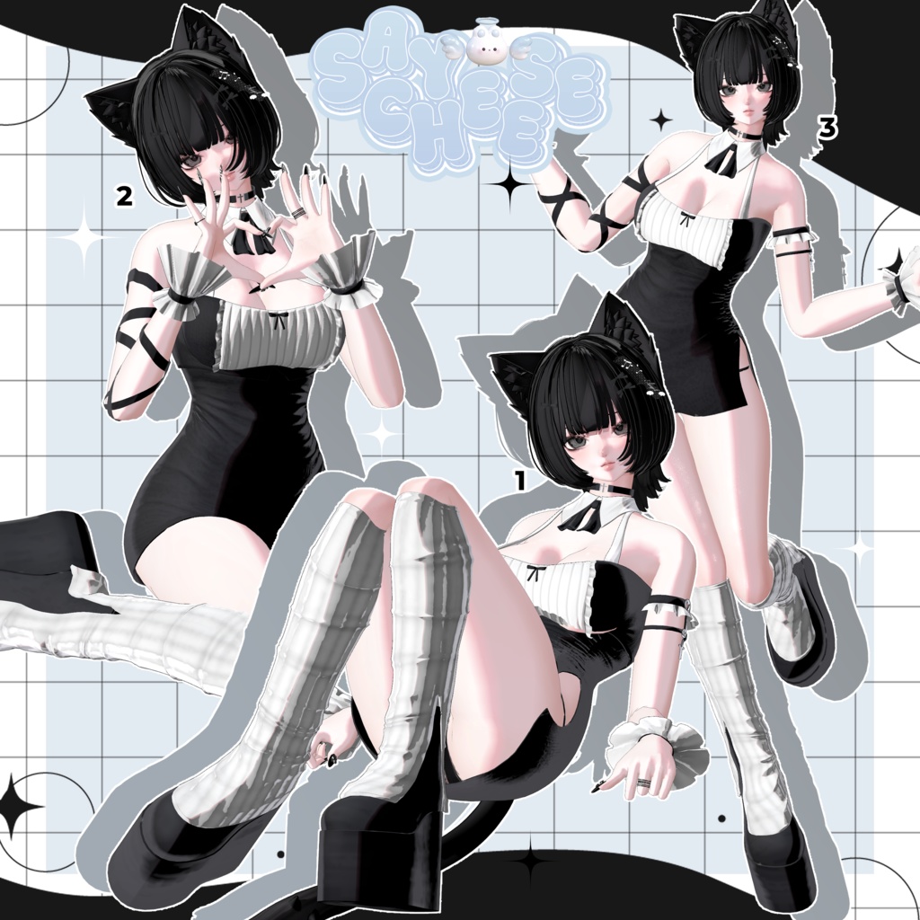 ✦ SAYCHEESE SHINRA POSE PACK　01 ✦