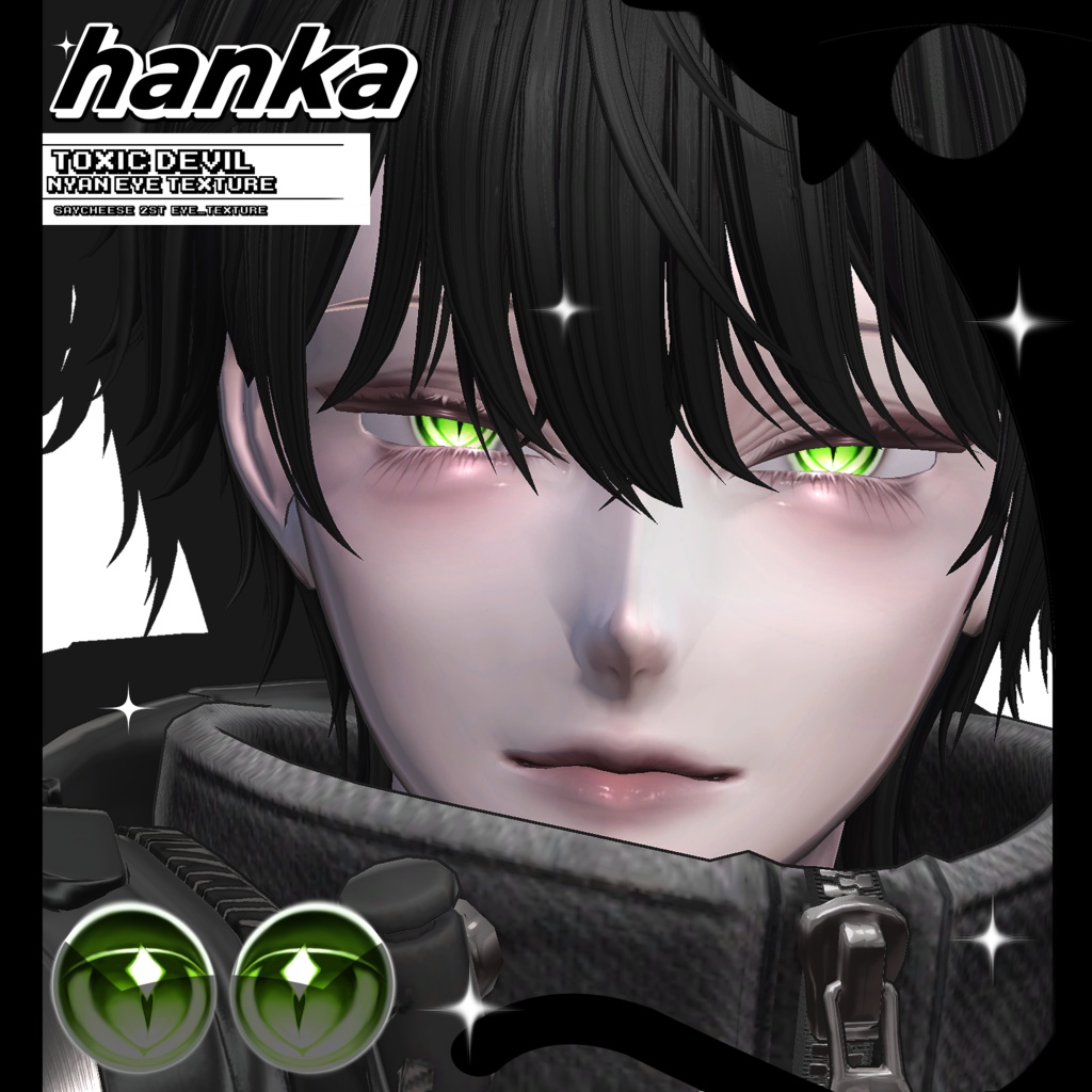 ✦【11アバター対応】ToXic DeVil NyAn Eye Texture ✦