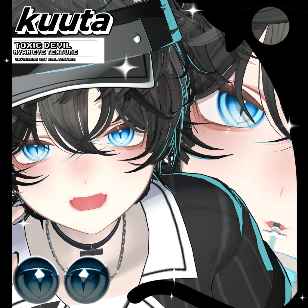 ✦【11アバター対応】ToXic DeVil NyAn Eye Texture ✦