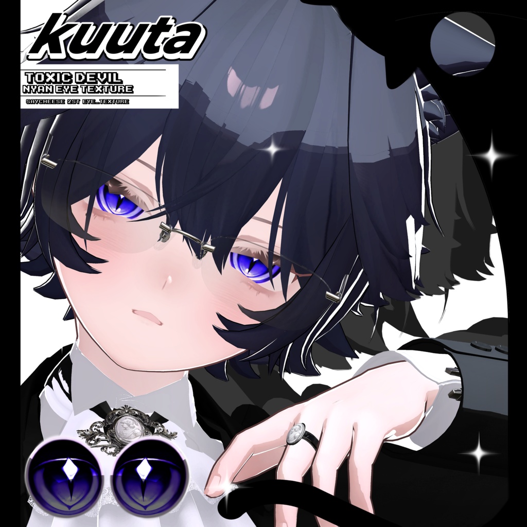 ✦【11アバター対応】ToXic DeVil NyAn Eye Texture ✦
