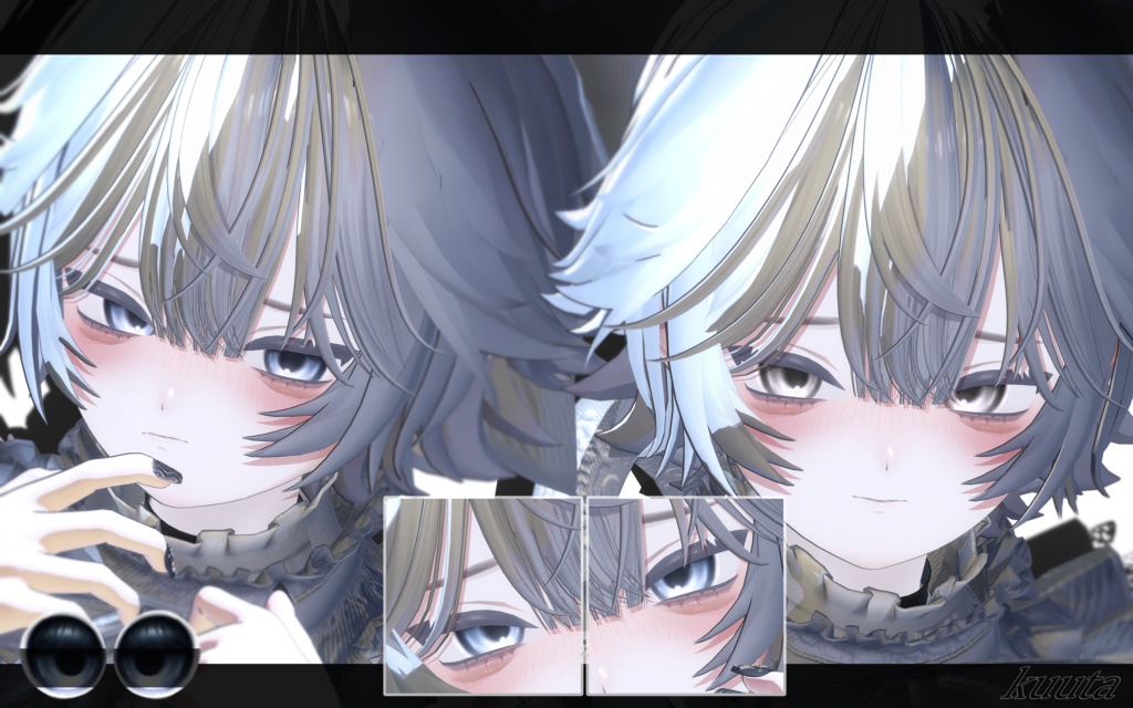 ✦【11アバター対応】Milky latte Eyes Texture ( 11 色 ) ✦