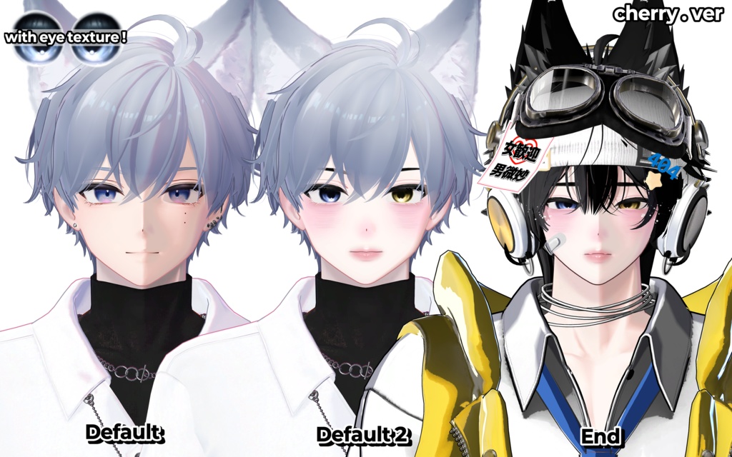 ✦【狛乃・ komano 対応】 Fruity Love makeup & Eyes texture ✦