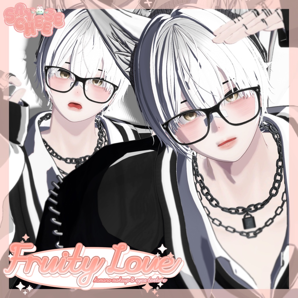 ✦【狛乃・ komano 対応】 Fruity Love makeup & Eyes texture ✦