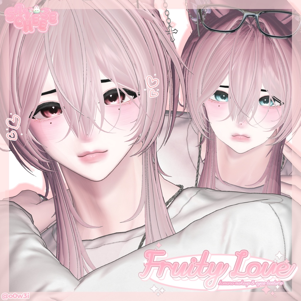 ✦【狛乃・ komano 対応】 Fruity Love makeup & Eyes texture ✦