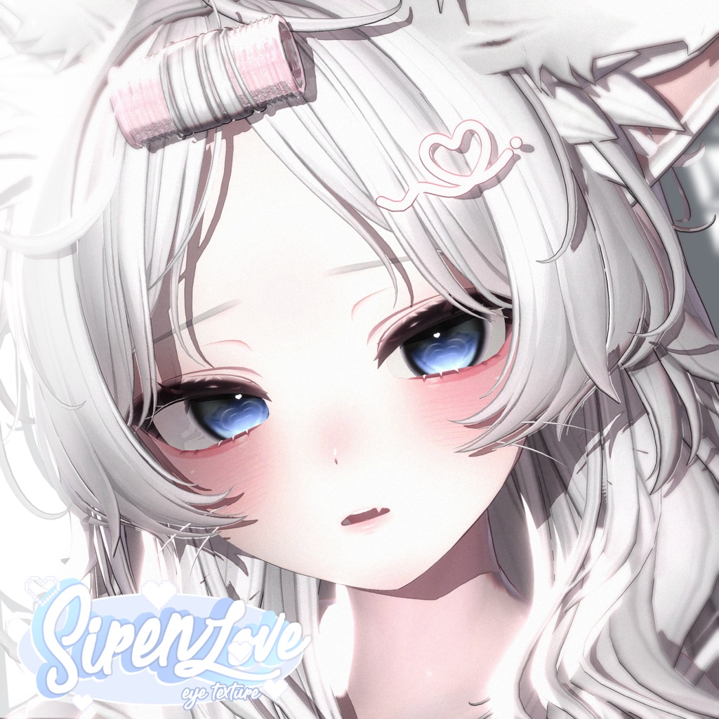 ✦ 【 15 アバター対応 】 Siren Heart Eye texture ✦