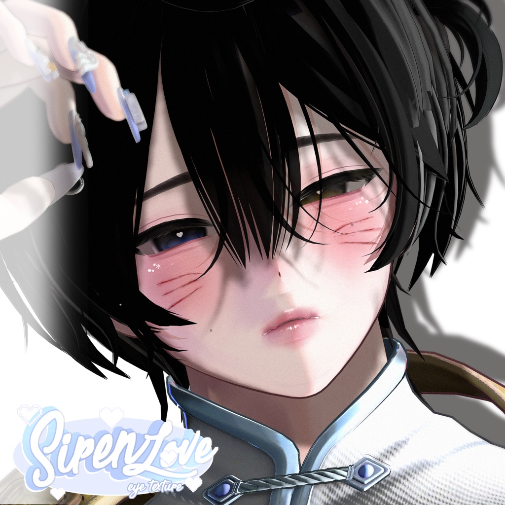 ✦ 【 15 アバター対応 】 Siren Heart Eye texture ✦