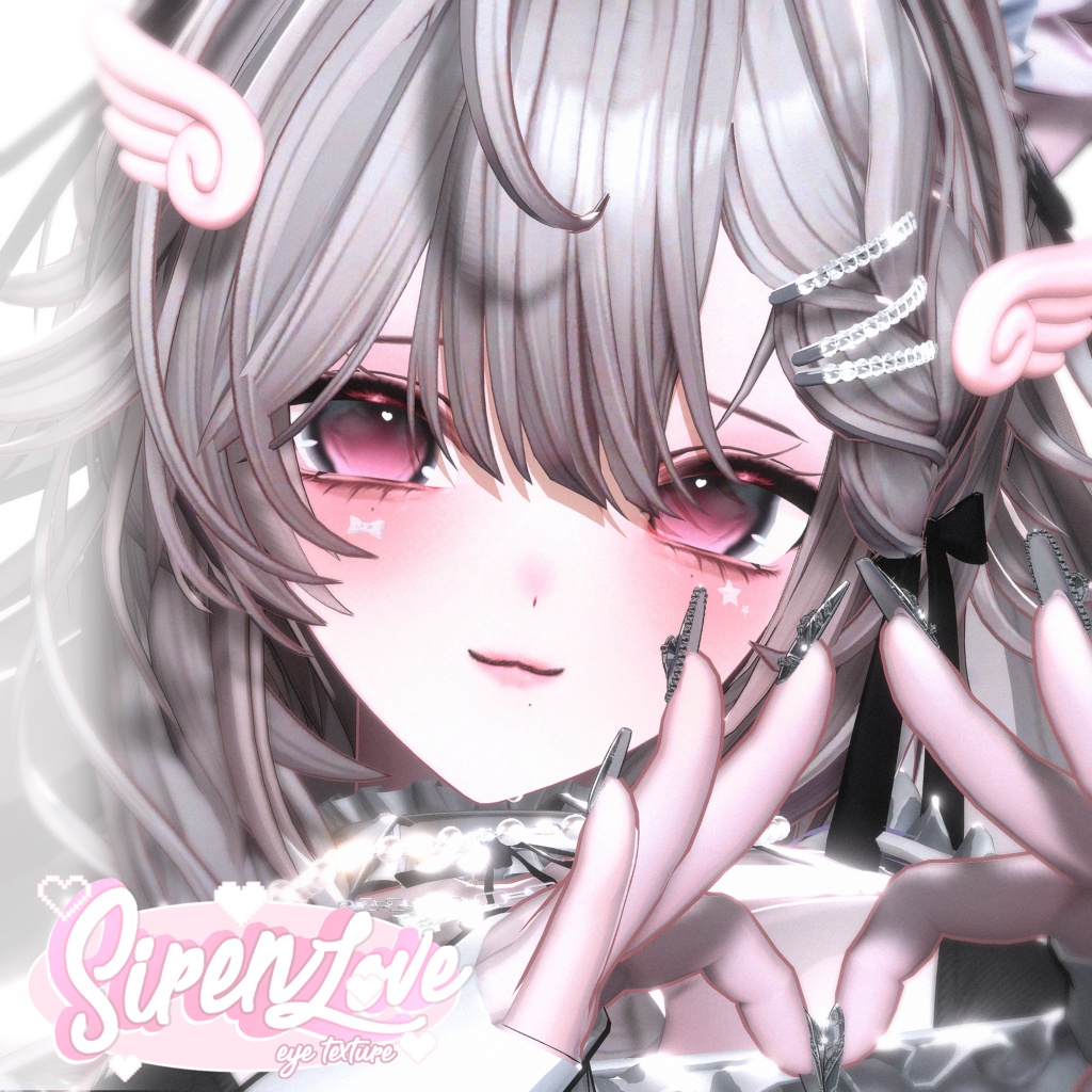 ✦ 【 15 アバター対応 】 Siren Heart Eye texture ✦