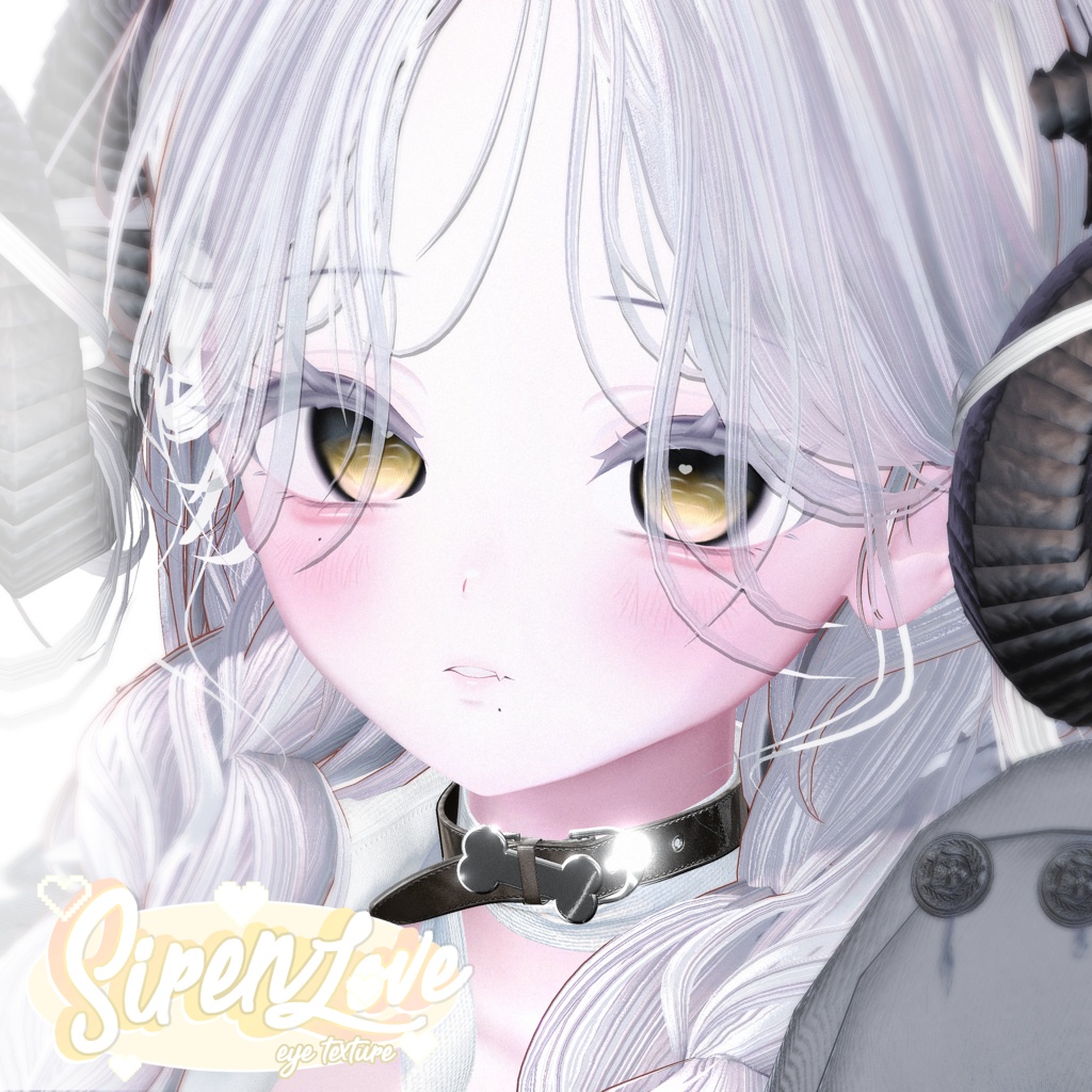 ✦ 【 15 アバター対応 】 Siren Heart Eye texture ✦
