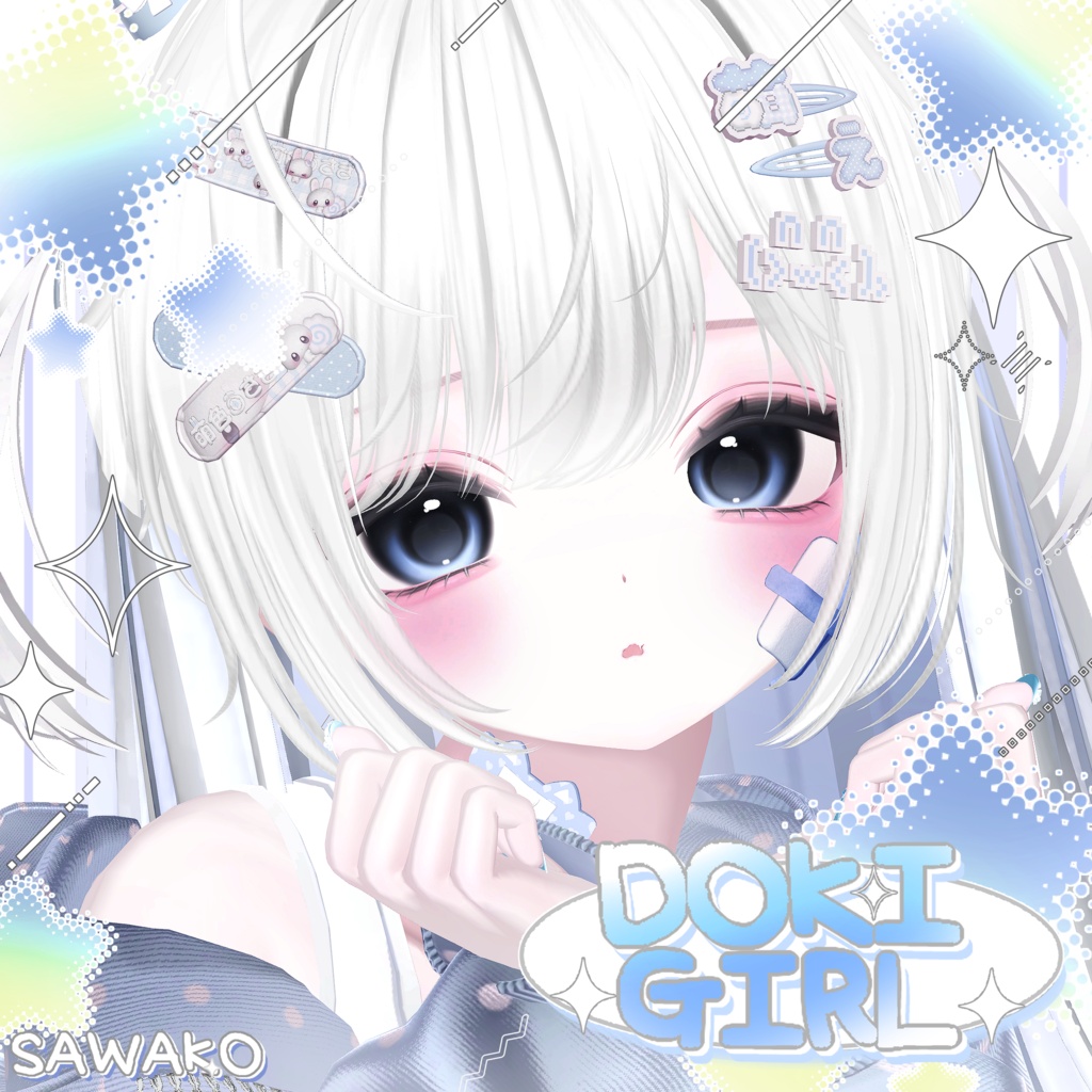 ✦ 【 21 アバター対応 】 DOKI GIRL ! Eyes texture ✦