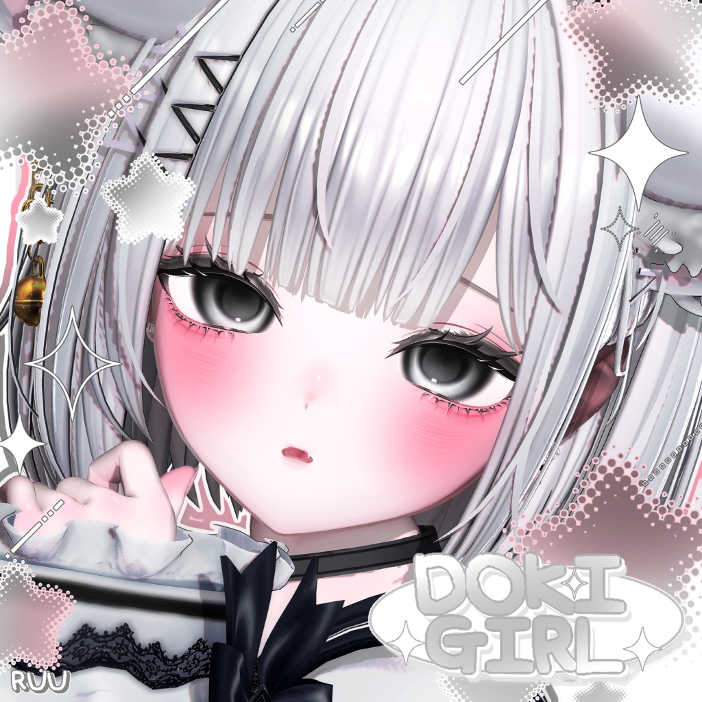 ✦ 【 21 アバター対応 】 DOKI GIRL ! Eyes texture ✦