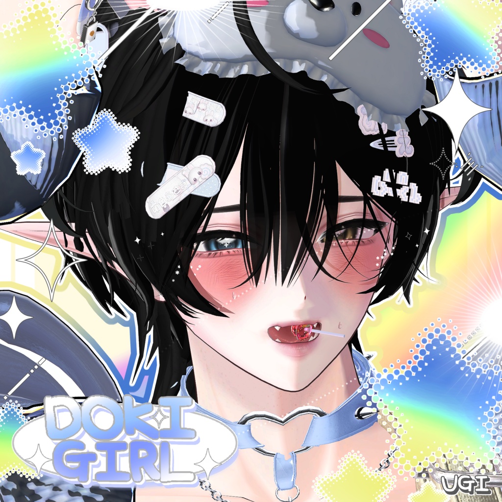 ✦ 【 21 アバター対応 】 DOKI GIRL ! Eyes texture ✦