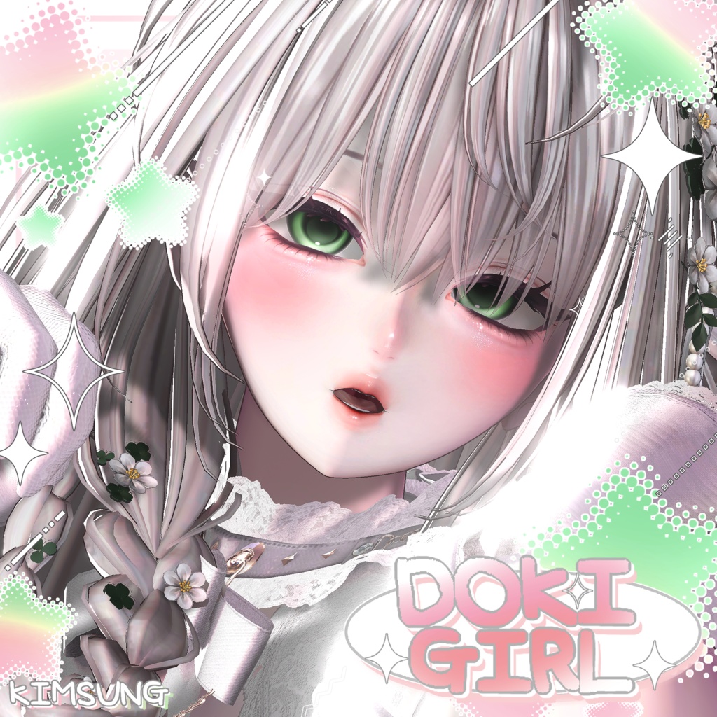 ✦ 【 21 アバター対応 】 DOKI GIRL ! Eyes texture ✦