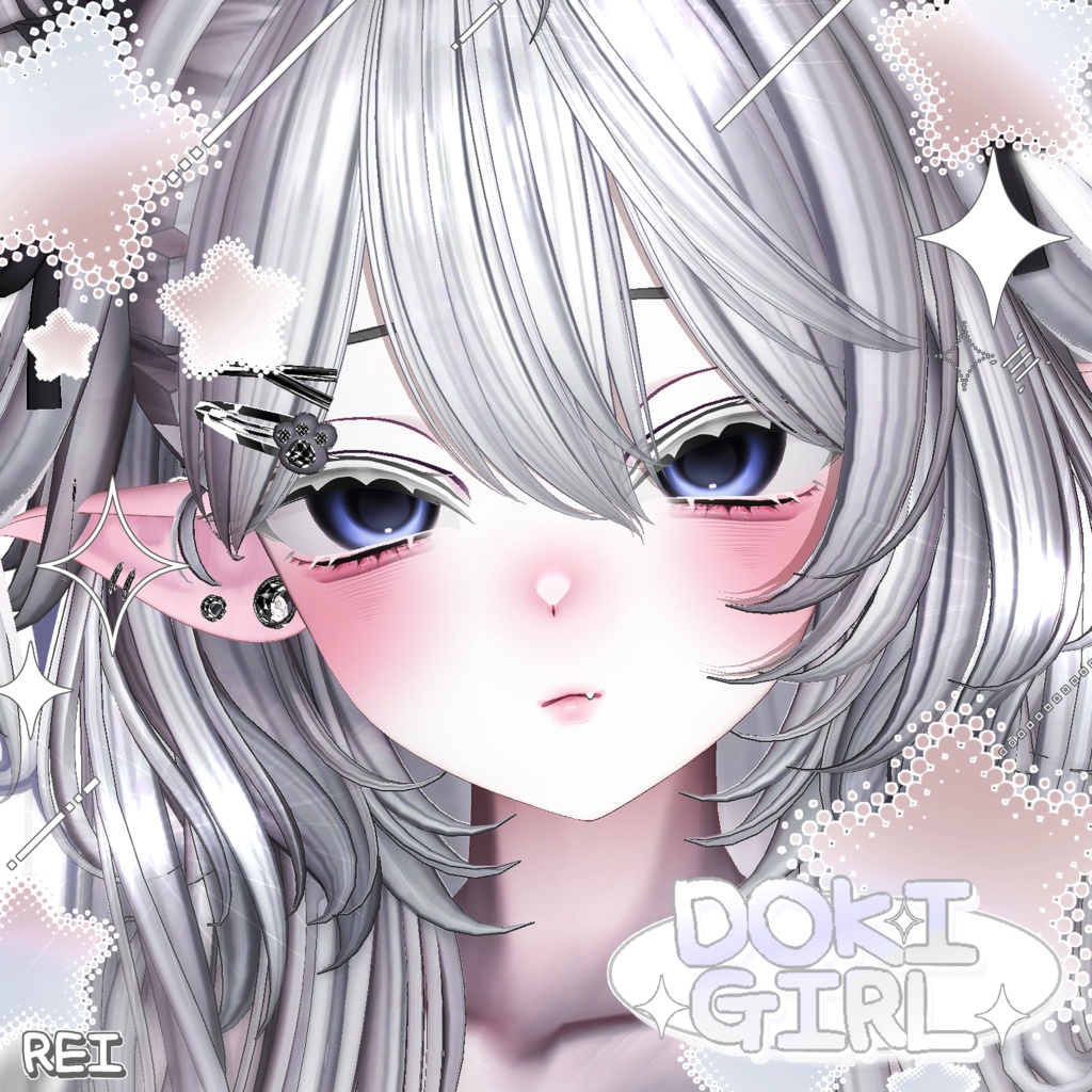 ✦ 【 21 アバター対応 】 DOKI GIRL ! Eyes texture ✦