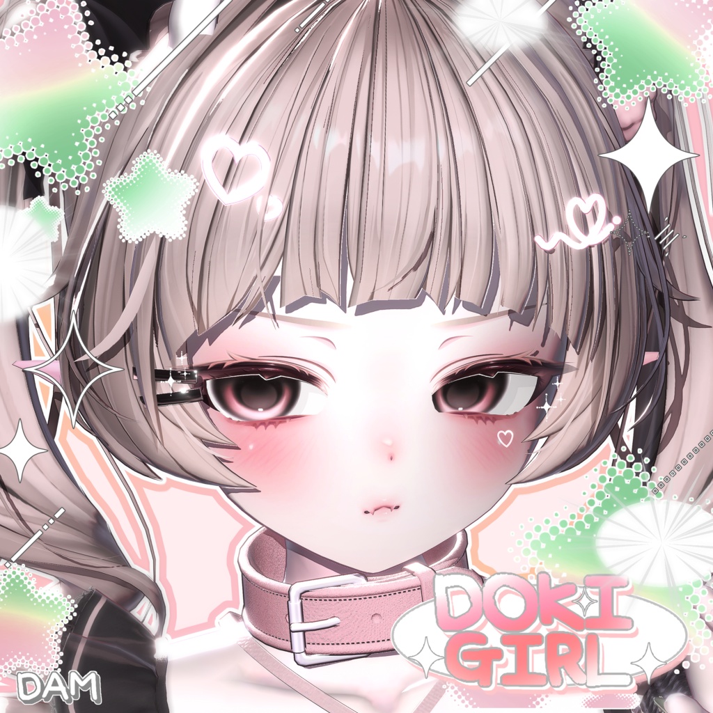 ✦ 【 21 アバター対応 】 DOKI GIRL ! Eyes texture ✦
