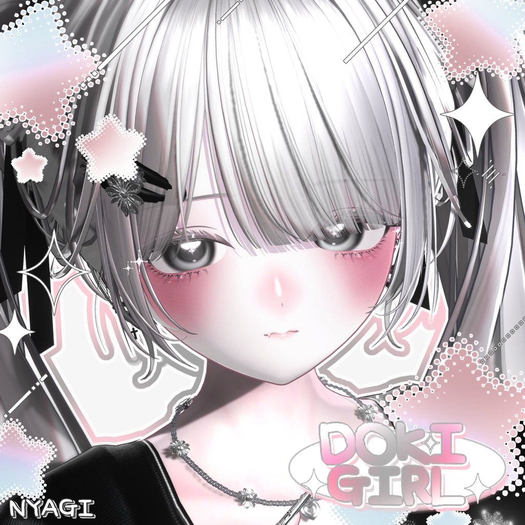 ✦ 【 21 アバター対応 】 DOKI GIRL ! Eyes texture ✦