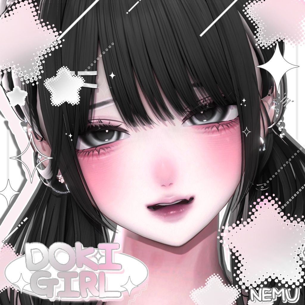 ✦ 【 21 アバター対応 】 DOKI GIRL ! Eyes texture ✦