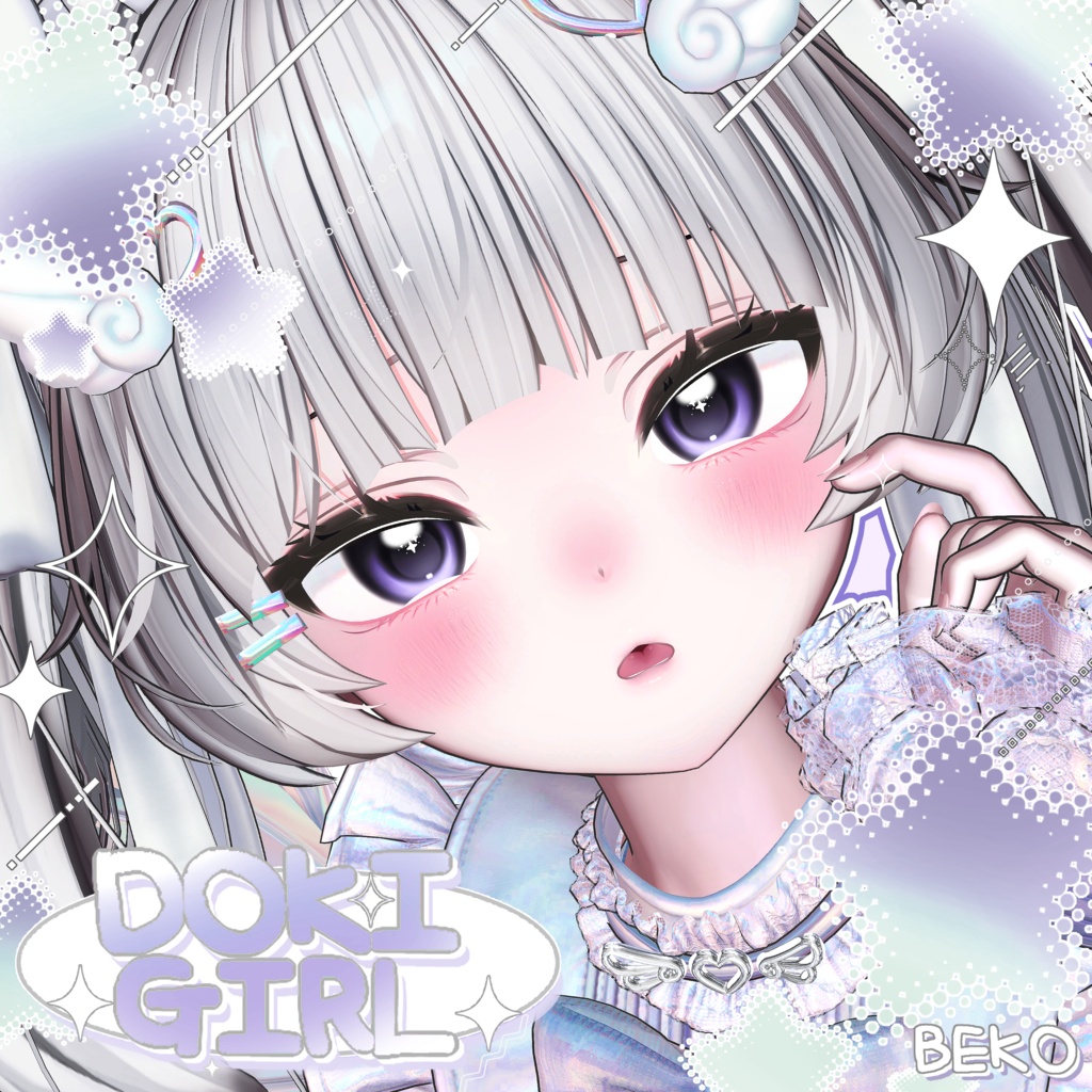 ✦ 【 21 アバター対応 】 DOKI GIRL ! Eyes texture ✦