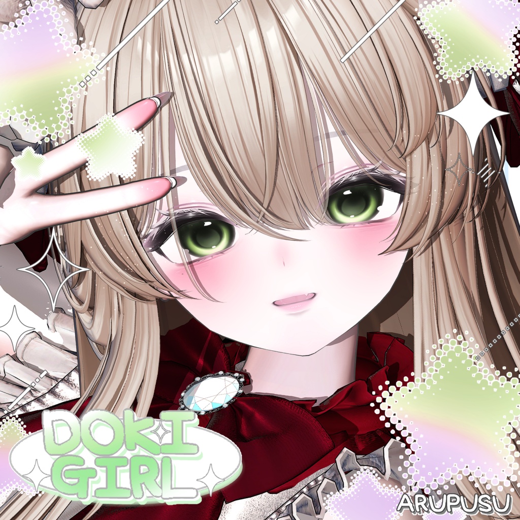 ✦ 【 21 アバター対応 】 DOKI GIRL ! Eyes texture ✦