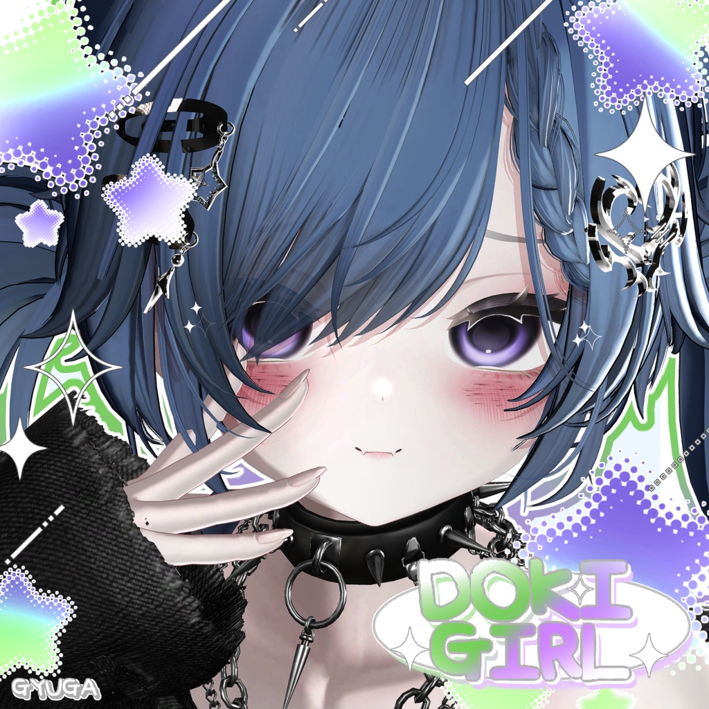 ✦ 【 21 アバター対応 】 DOKI GIRL ! Eyes texture ✦