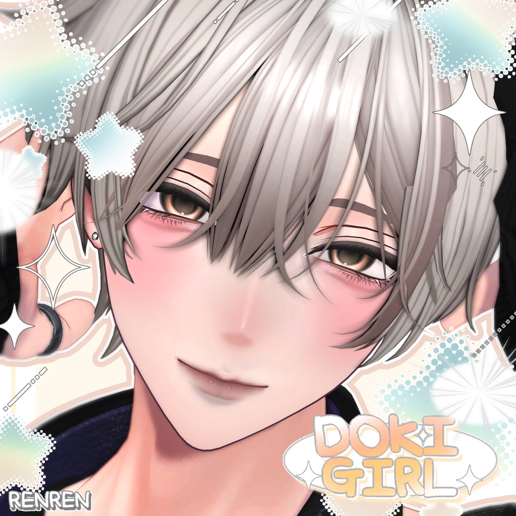 ✦ 【 21 アバター対応 】 DOKI GIRL ! Eyes texture ✦