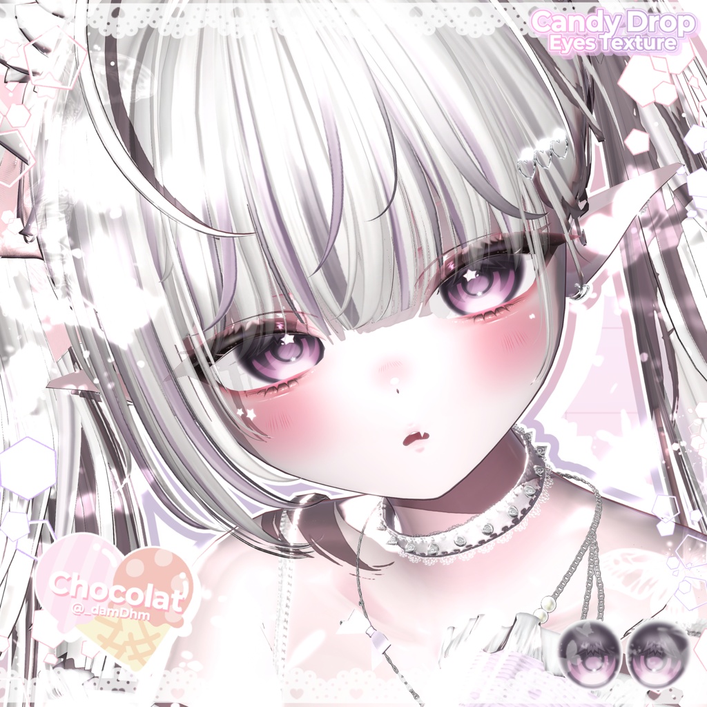 ~ 7.25 sale !!!【4アバター対応】 ☁︎ ˚。⋆ Candy Drop Eyes Texture ˊ- ⋆。