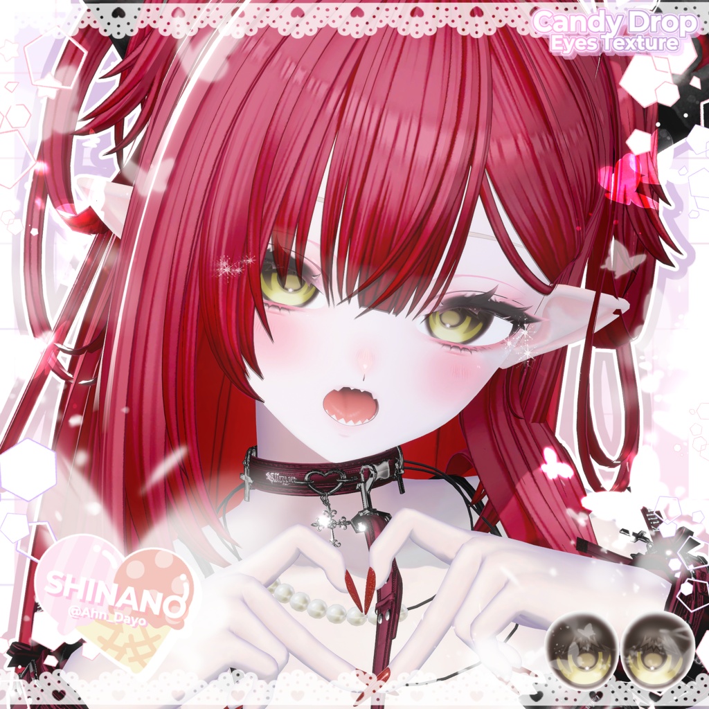 ~ 7.25 sale !!!【4アバター対応】 ☁︎ ˚。⋆ Candy Drop Eyes Texture ˊ- ⋆。