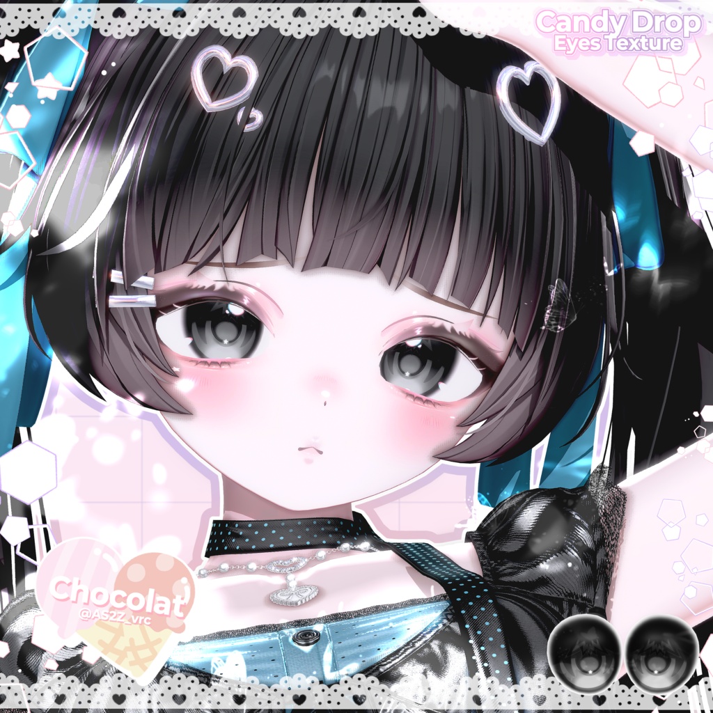 ~ 7.25 sale !!!【4アバター対応】 ☁︎ ˚。⋆ Candy Drop Eyes Texture ˊ- ⋆。