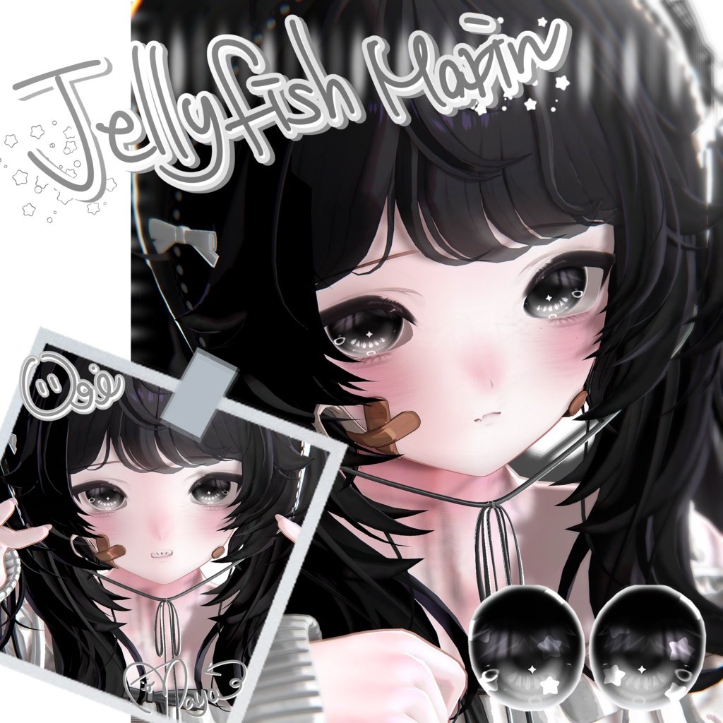✦【 16 アバター対応 】 Jellyfish marin Eyes texture ✦